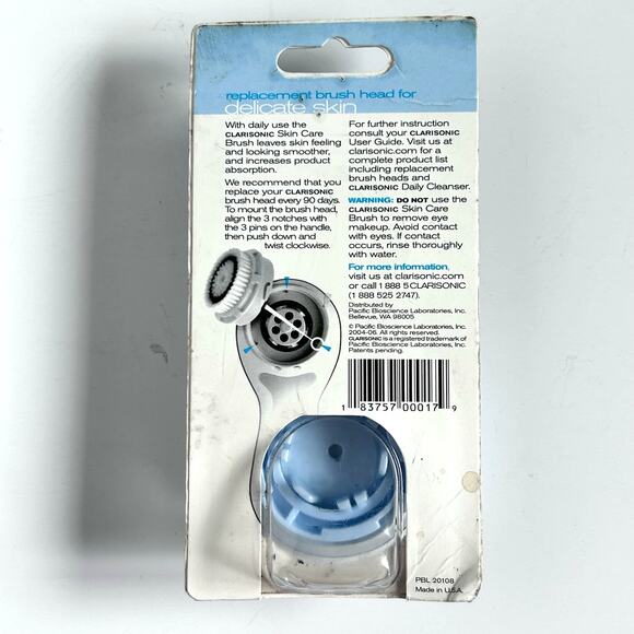 New Clarisonic Delicate Replacement Brush Head for Skin Care System - Picture 3 of 4